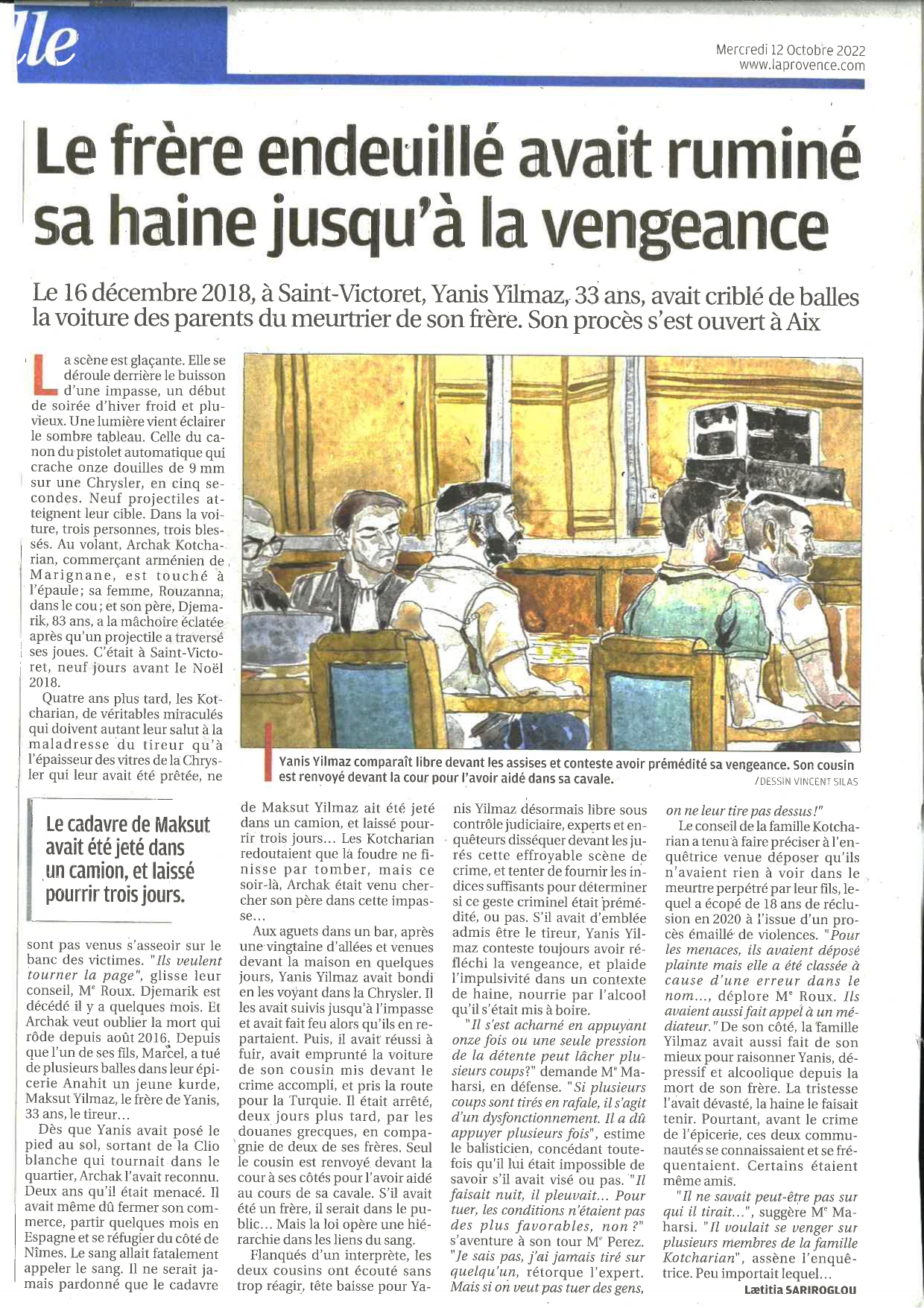 Un frère endeuillé avait ruminé sa haine jusqu'à la vengeance 